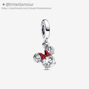Pandora Disney Minnie Mouse Silhouette Dangle Charm